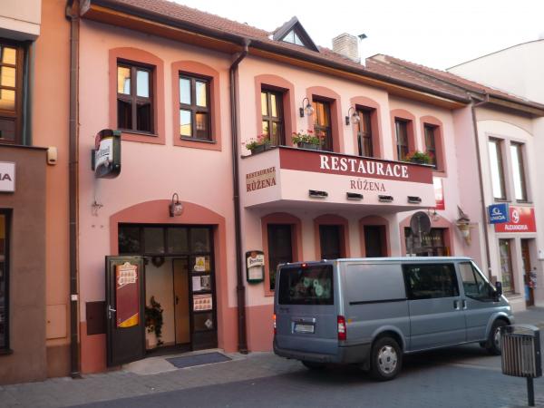 Restaurace Růžena vchod